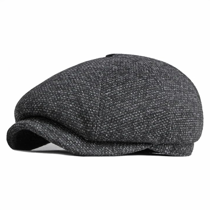 Flecked Peaky Cap