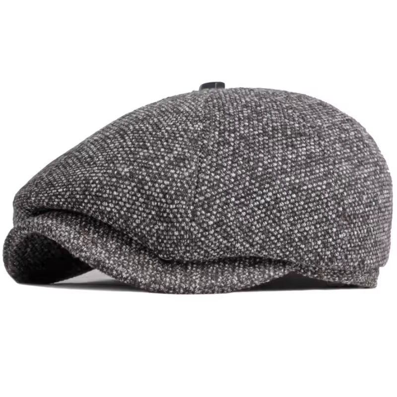 Flecked Peaky Cap