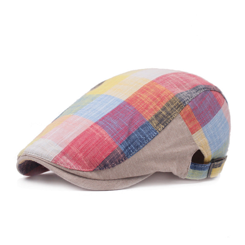 Vintage Check Cap